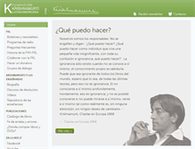 Tablet Screenshot of fkla.org